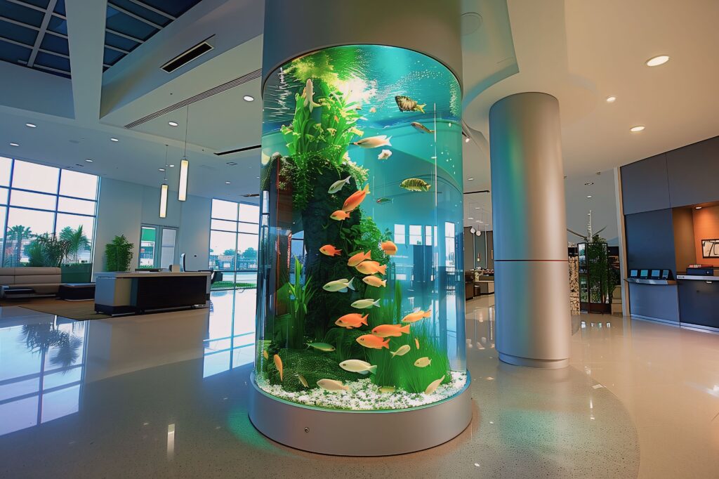 Cylindrical Fish Tank: Design, Benefits and What to Expect