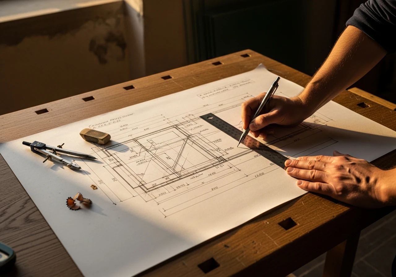 The workshop. The beginning.