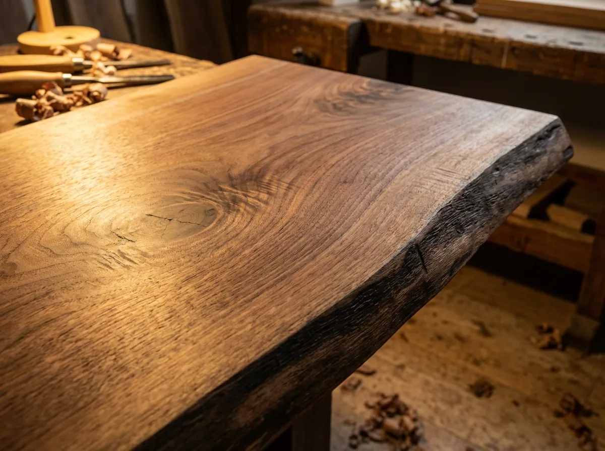 Legno massiccio trattato con oli naturali — quercia, noce e frassino per i progetti CaVenza